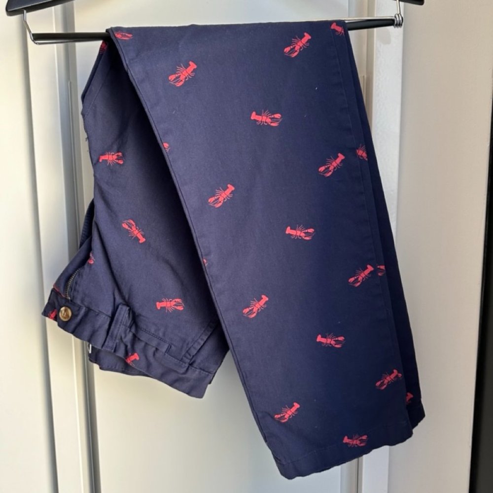 Club Room Men's Lobster Graphic Pants 30 x 30